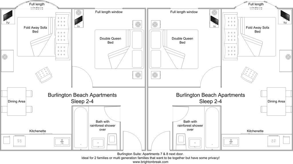 Burlington Beach Apartments Brighton Luaran gambar